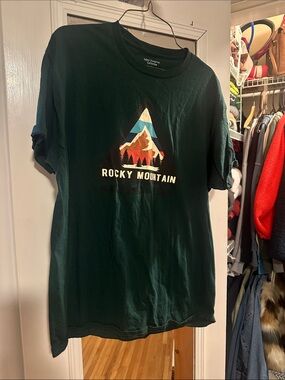 Rocky Mountain National Park Graphic Tee - Dark Green